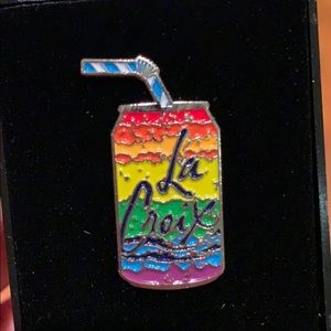 La Croix Pride Rainbow Pin Super Rare - Last One!!
